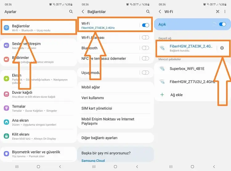Telefonda Kayıtlı Kablosuz Wifi Şifresi Nasıl Öğrenilir? 1 Telefonda Kayıtlı Kablosuz Wifi Şifresi Nasıl Öğrenilir?