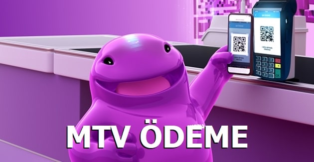 QR Kod ile MTV Ödeme