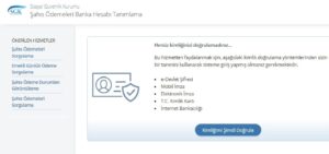 Şahıs Ödemeleri Banka Hesabı Tanımlama