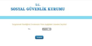 SGK Dys Evrak Takip