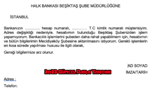 Banka Şube Değişikliği Nasıl Yapılır? Dilekçe Örneği 2025 Güncel