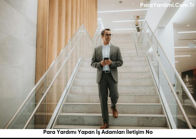 Para Yardımı Yapan İş Adamları İletişim No